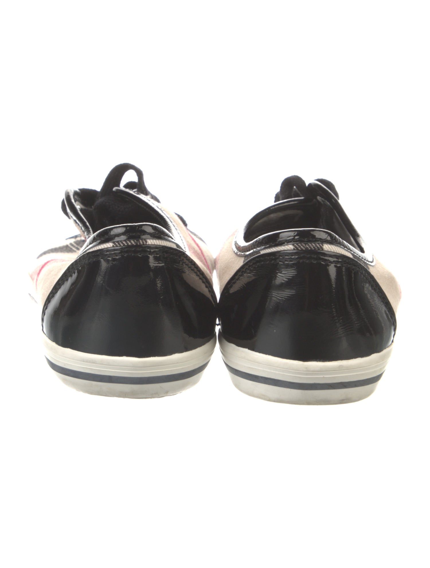 Burberry Canvas Printed Sneakers